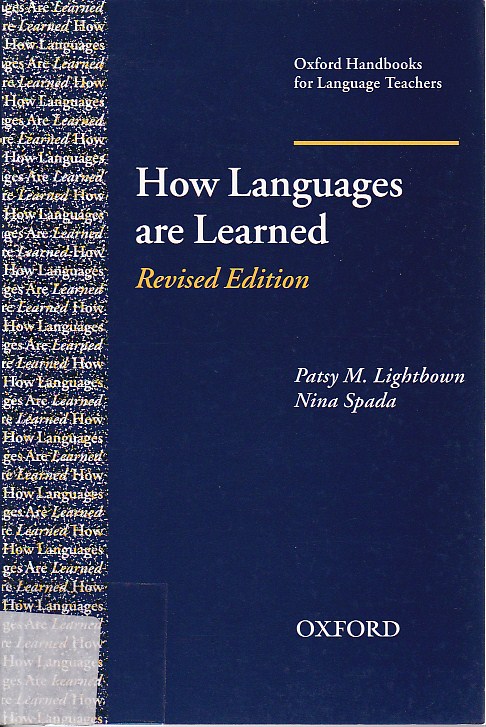 How languages are learned