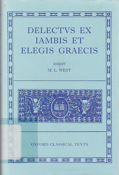 Delectus ex lambis et elegis graecis