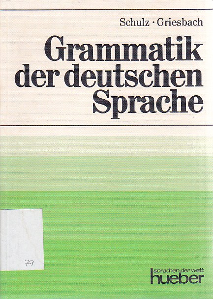 Grammatik der deutschen Sprache