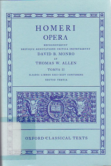 Homeri Opera