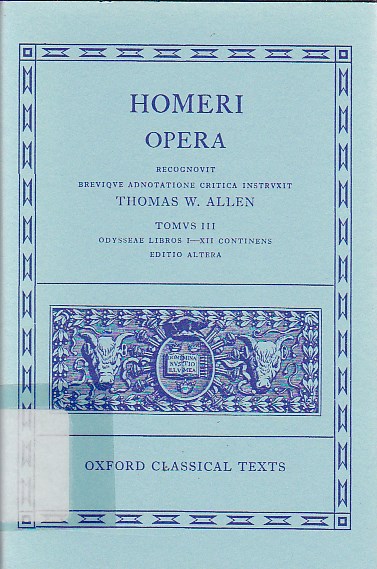 Homeri Opera