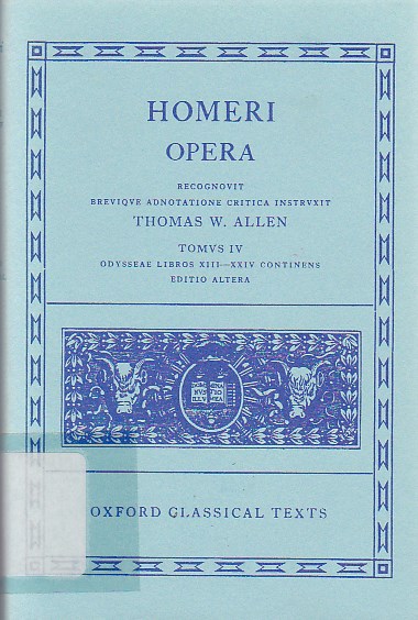 Homeri Opera