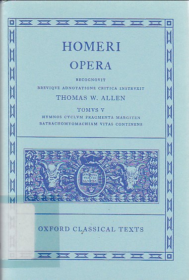 Homeri Opera